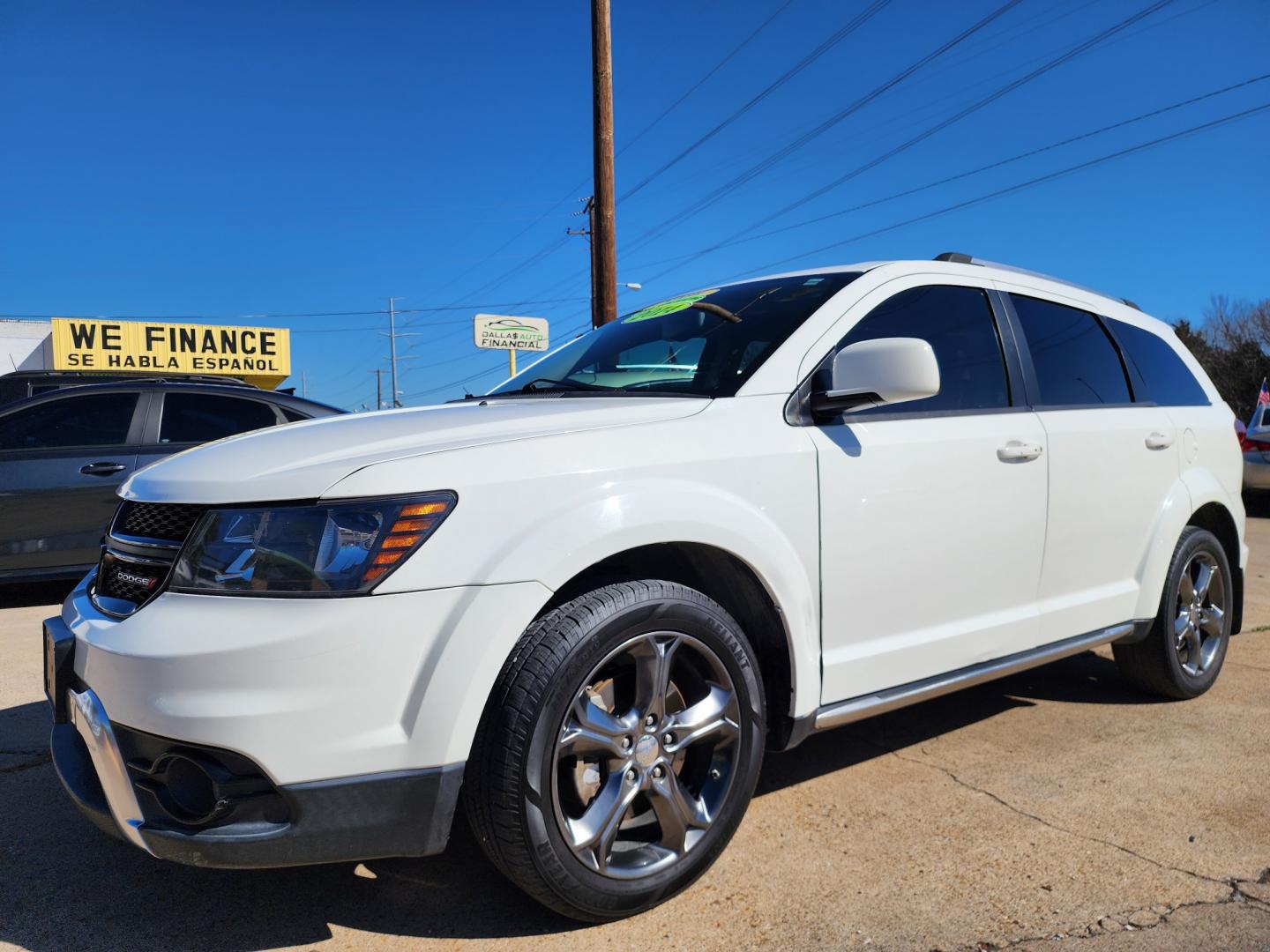 2014 DIAMOND WHITE /BLACK DODGE JOURNEY CROSSROAD CROSSROADS (3C4PDCGB0ET) , AUTO transmission, located at 2660 S.Garland Avenue, Garland, TX, 75041, (469) 298-3118, 32.885551, -96.655602 - CASH$$$$$$ SPORT UTILITY....MUST SEE! LIKE NEW INSIDE/OUT! This is a LOADED 2014 DODGE JOURNEY CROSSROAD! PUSH START! NAVIGATION! BACK UP CAMERA! HEATED SEATS! HEATED STEERING WHEEL! 3RD ROW! BLUETOOTH! Come in for a test drive today. We are open from 10am-7pm Monday-Saturday. Call us with any - Photo#7